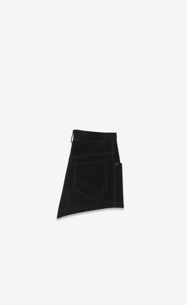 suede shorts